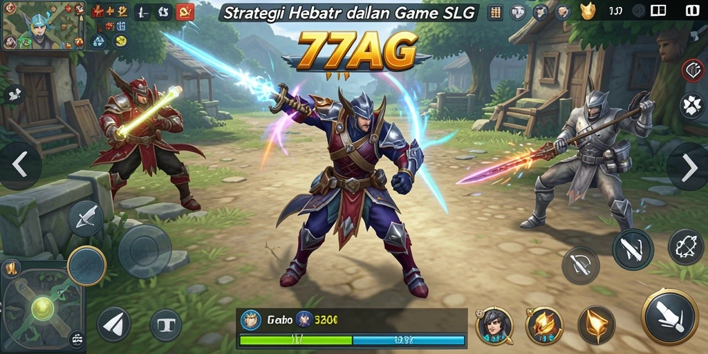 Tampilan gameplay menarik dalam 77AG dengan strategi mendalam.
