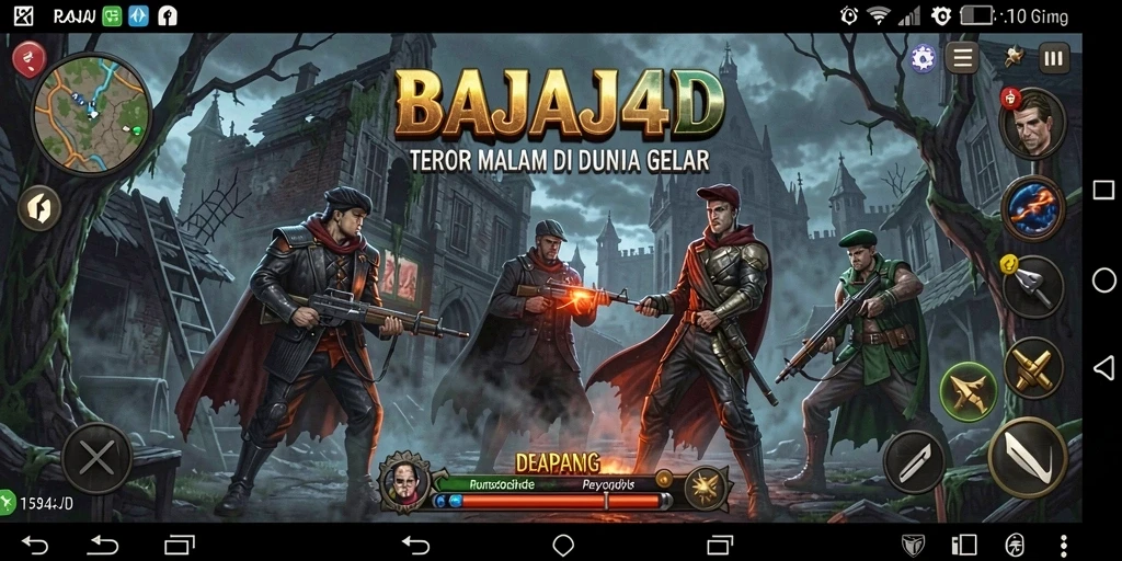 Tampak menegangkan dalam gameplay Horror dengan suara-suara menyeramkan.