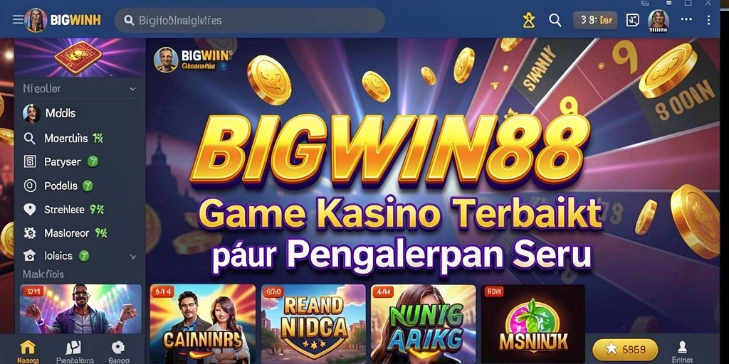 Gameplay kasino yang menarik di BIGWIN88 dengan grafis luar biasa.