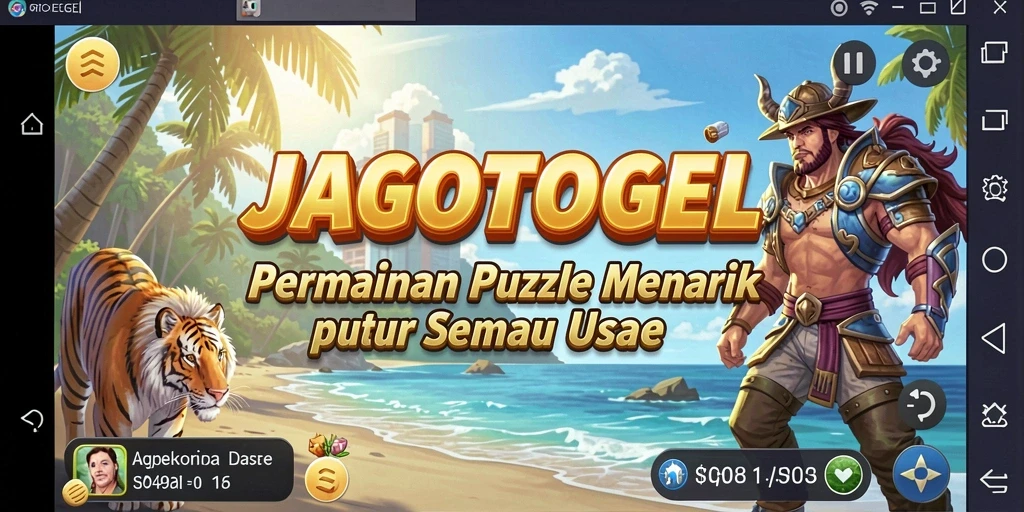 Tampilan gameplay seru dari JAGOTOGEL yang menantang dan menghibur.