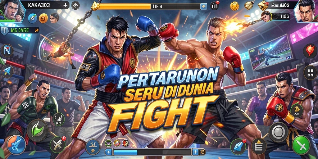 Tampilan permainan menarik dari KAKA303 saat pertarungan berlangsung.