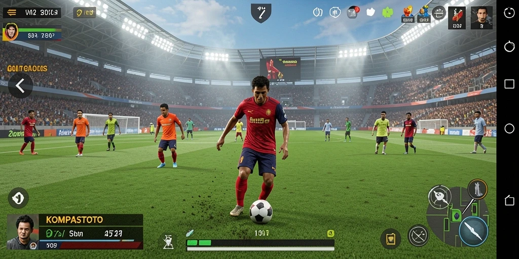 Tampilan gameplay menarik dari KOMPASTOTO yang penuh aksi.