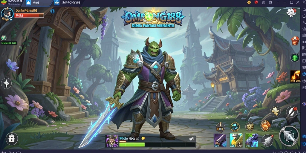 Tampilan gameplay seru dalam OMPONG188 yang mengasyikkan.