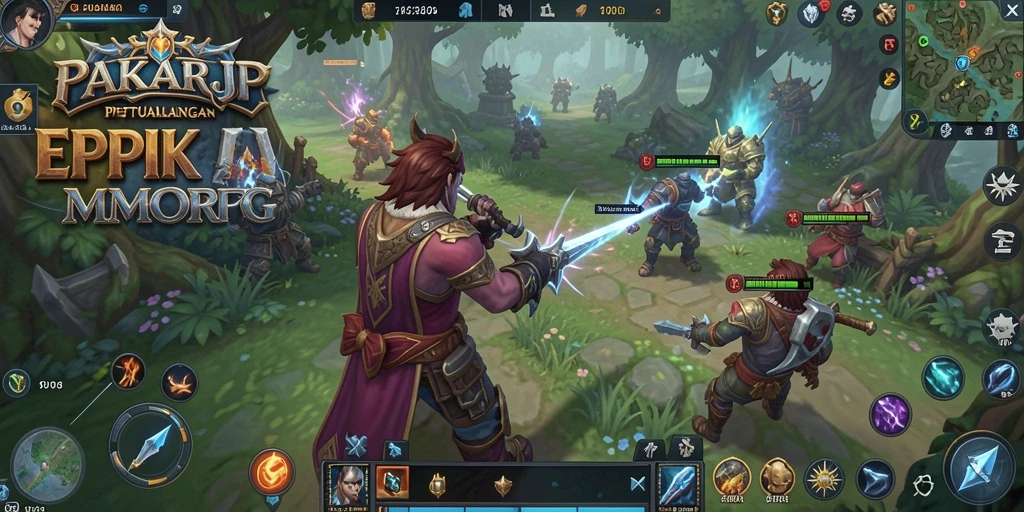 Tampilan gameplay PAKARJP yang memukau dan petualangan menarik.