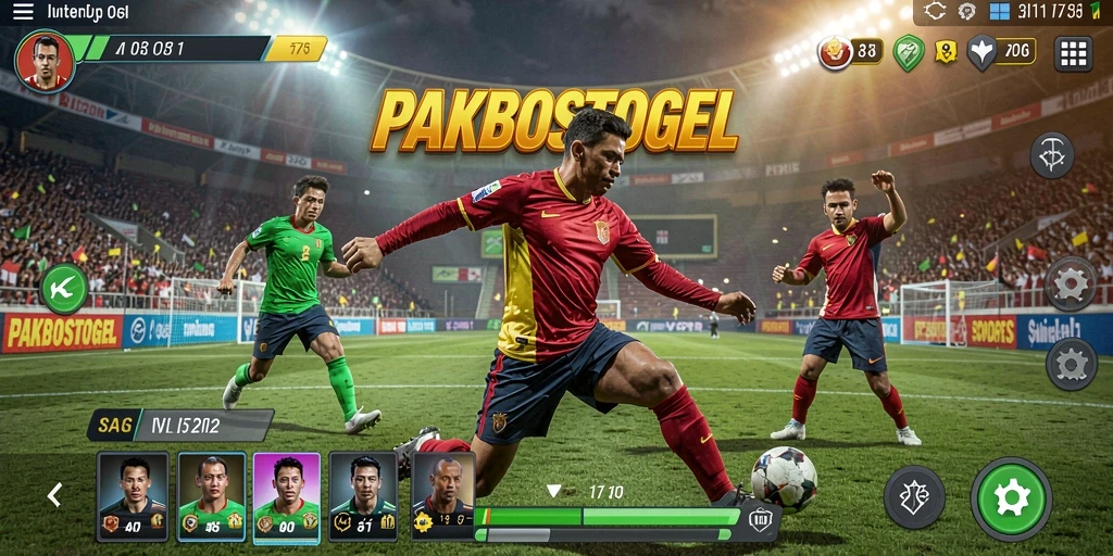 Tampilan gameplay seru dari PAKBOSTOGEL dengan berbagai cabang olahraga.