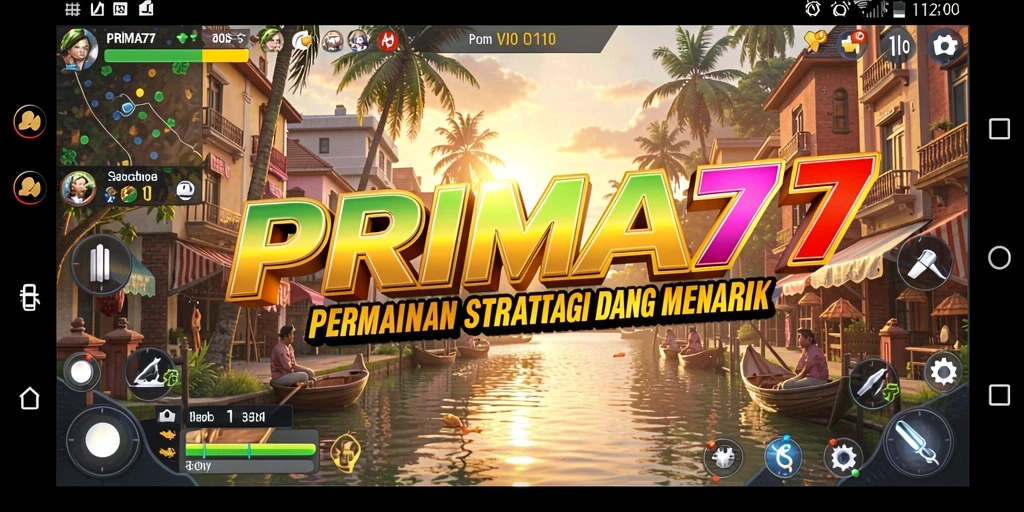 Tangkap momen menegangkan dari gameplay strategis PRIMA77.