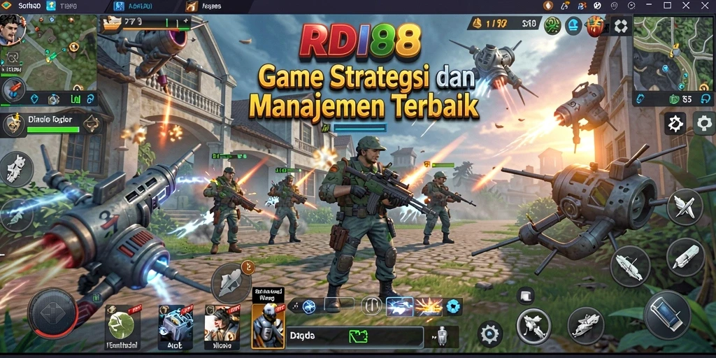 Tampilan gameplay SLG yang menarik di RDI88.
