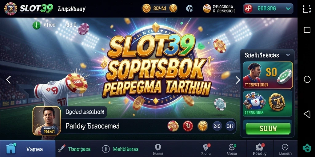 Tampilan menarik dari gameplay SPORTSBOOK SLOT39.