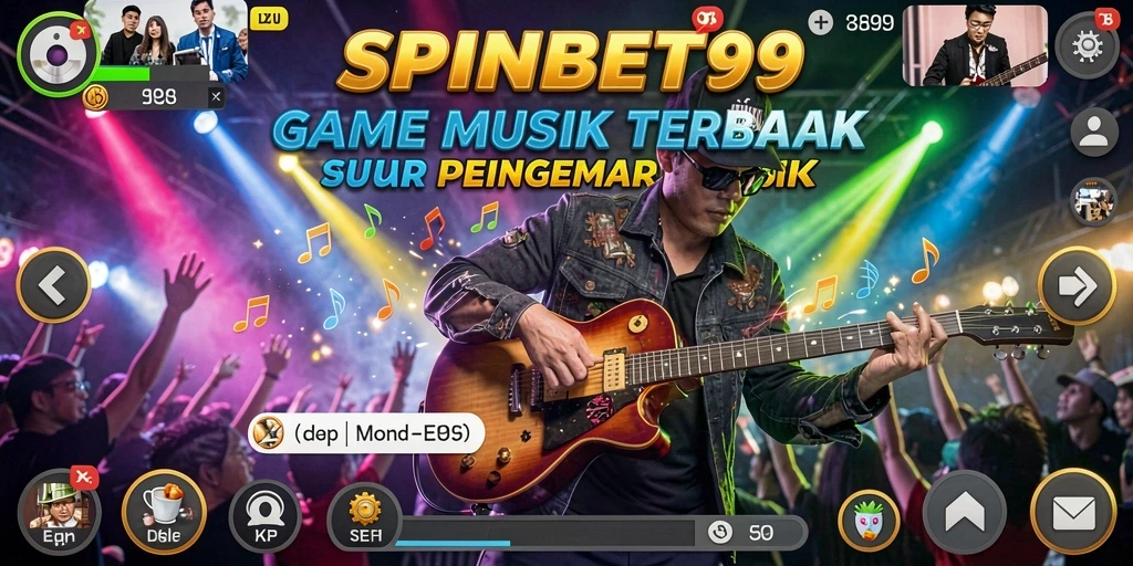 Gameplay SPINBET99 menunjukkan interaksi dan keseruan dalam musik.