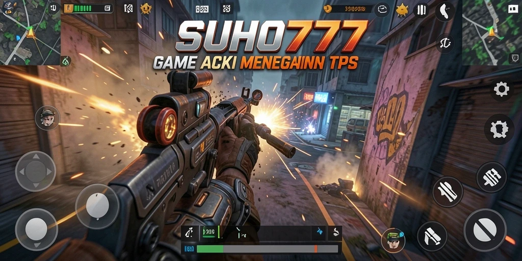 Tampilan aksi seru dalam gameplay SUHU777 yang menegangkan.