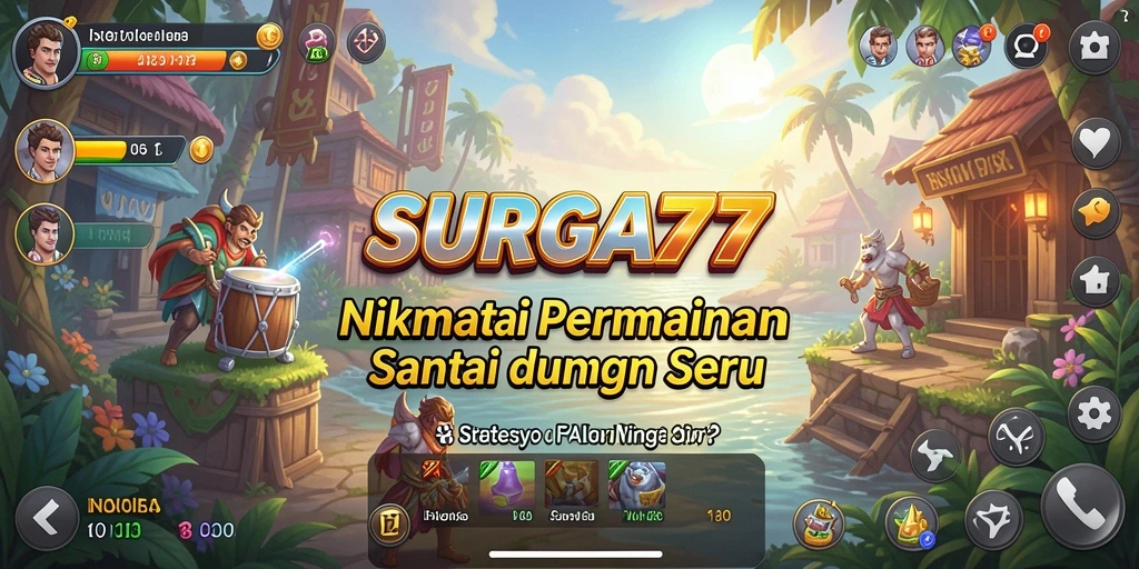 Tampilkan gameplay menarik dari SURGA77 yang penuh tantangan.